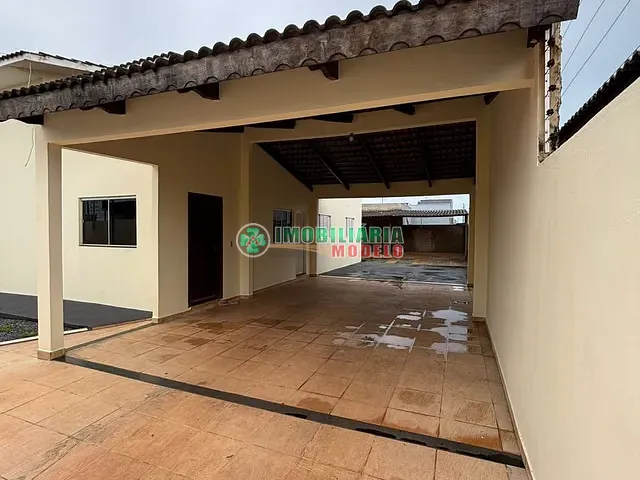 Casa 3 quartos e 1 banheiro, para alugar, no bairro Jardim Tropical II em Canarana
