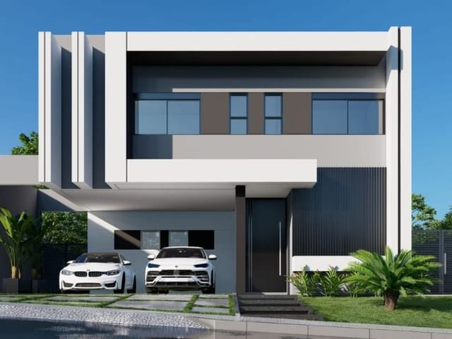 Foto do Casa - Casa com 4 suítes, mobília e móveis planejados à venda, 407 m² por R$ 4.500.000 - Condomínio Residencial Jaguary - São José dos Campos/SP | RUSSI IMÓVEIS