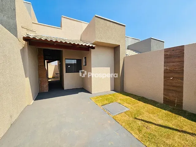 Casa com 100m² 2 quartos e 2 banheiros, à venda, no bairro Residencial Santa Efigênia em Goiânia