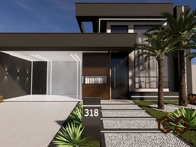 Casa com 300m² 3 quartos e 4 banheiros, à venda, no bairro Jardim Residencial Dona Lucilla em Indaiatuba