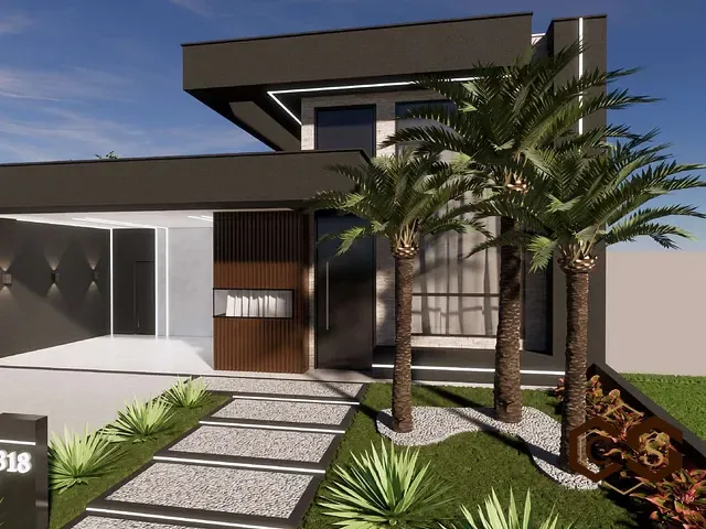 Casa com 300m² 3 quartos e 4 banheiros, à venda, no bairro Jardim Residencial Dona Lucilla em Indaiatuba