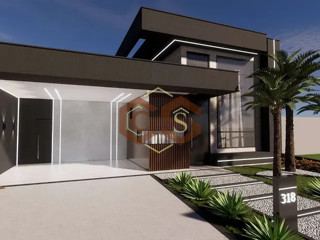 Casa com 300m² 3 quartos e 4 banheiros, à venda, no bairro Jardim Residencial Dona Lucilla em Indaiatuba