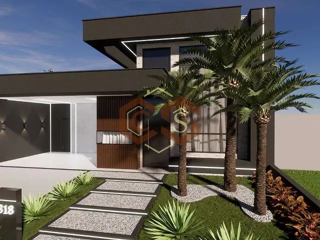 Casa com 300m² 3 quartos e 4 banheiros, à venda, no bairro Jardim Residencial Dona Lucilla em Indaiatuba