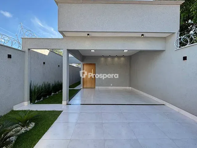 Casa com 217m² 3 quartos e 3 banheiros, à venda, no bairro Residencial Solar Central Park em Aparecida de Goiânia