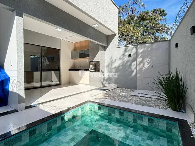 Casa com 217m² 3 quartos e 3 banheiros, à venda, no bairro Residencial Solar Central Park em Aparecida de Goiânia