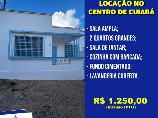 Foto do Casa - Casa de Vila para Locação no Centro de Cuiabá | Imobiliária das Nações