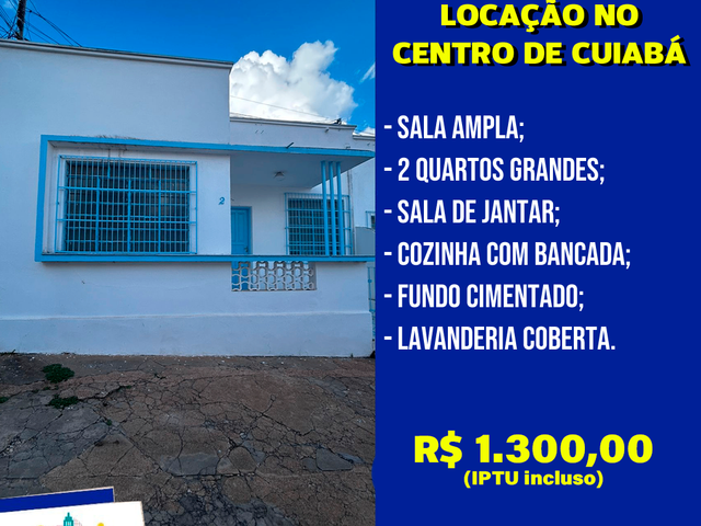 Foto do Casa - Casa de Vila para Locação no Centro de Cuiabá | Imobiliária das Nações