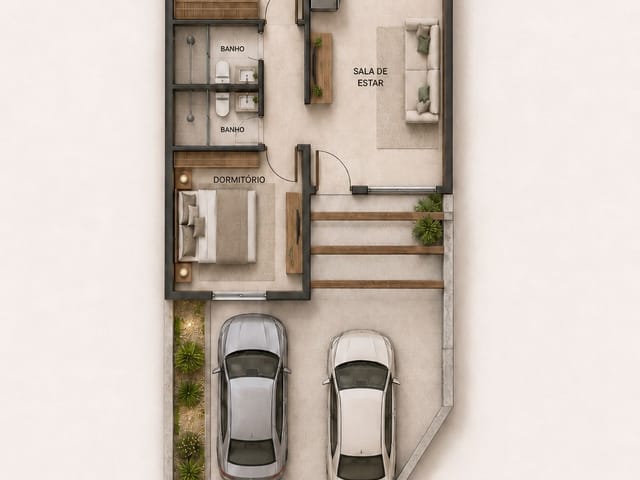 Casa 2 quartos e 2 banheiros, à venda, no bairro Vila Brasileira em Mogi das Cruzes