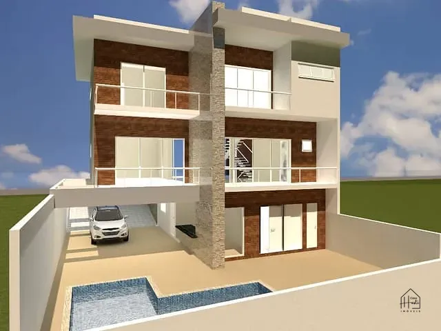 Casa com 300m² 4 quartos e 6 banheiros, à venda, no bairro Residencial Parque das Rosas em Cotia