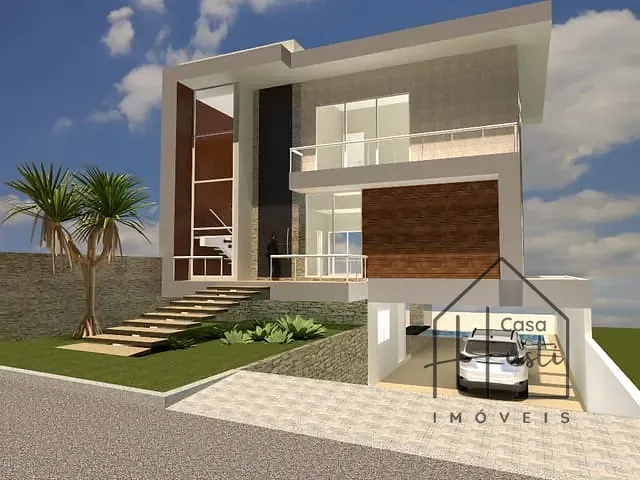 Casa com 300m² 4 quartos e 6 banheiros, à venda, no bairro Residencial Parque das Rosas em Cotia