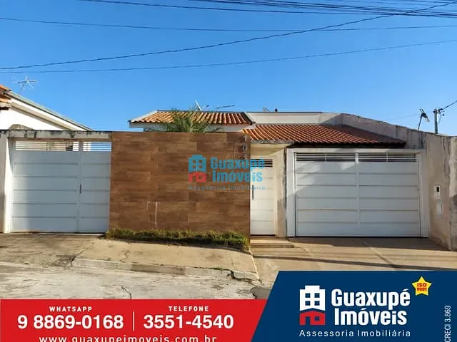 Casa com 300m² 2 quartos e 2 banheiros, à venda, no bairro ALTO DA COLINA em GUAXUPÉ