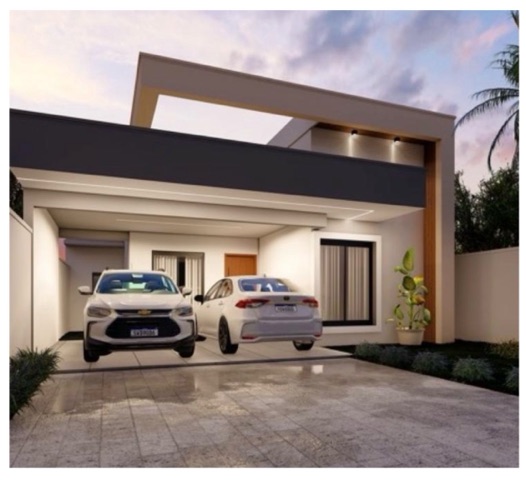 Casa com 250m² 3 quartos e 3 banheiros, à venda, no bairro Jardim América II em Nova Mutum