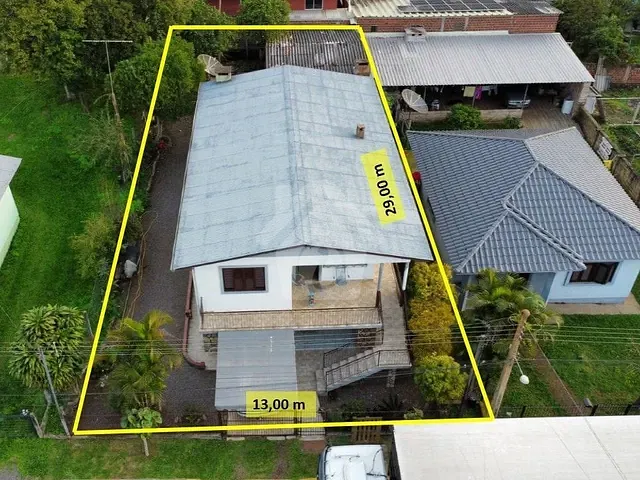 Casa com 160m² 2 quartos e 2 banheiros, à venda, no bairro Alto da Bronze em Bom Retiro do Sul