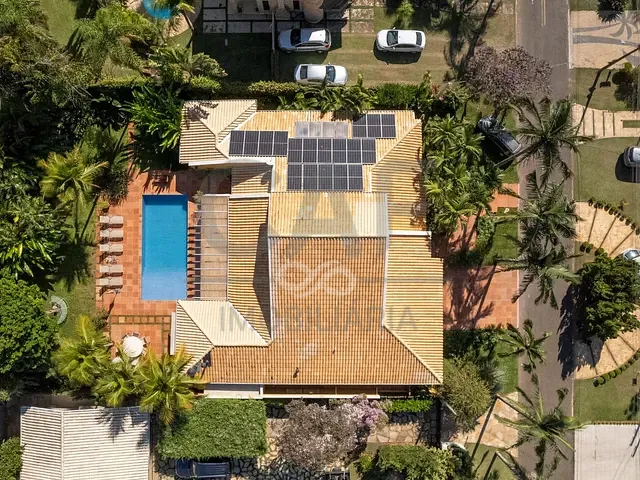 Casa com 1060m² 4 quartos e 6 banheiros, à venda ou para alugar, no bairro Residencial Palm Park em Holambra