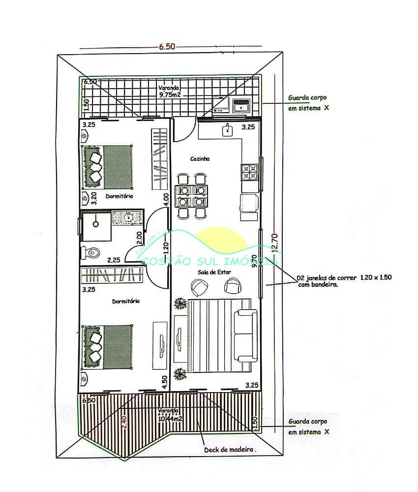 Casa, 2 quartos, 82 m² - Foto 32