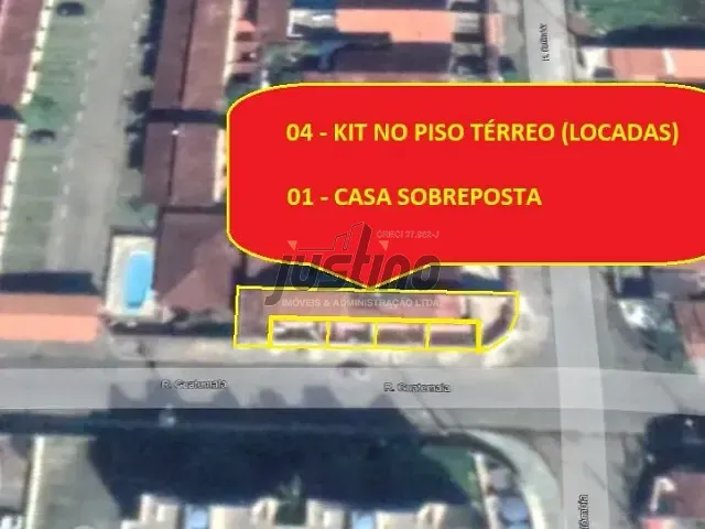 Casa com 246m² 3 quartos e 2 banheiros, à venda, no bairro Cibratel II em Itanhaém