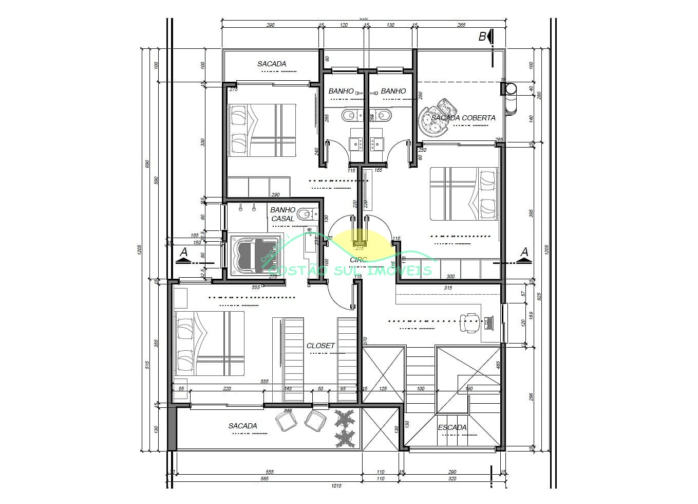 Casa, 3 quartos, 194 m² - Foto 83
