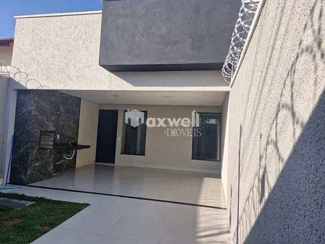 Casa com 180m² 3 quartos e 3 banheiros, à venda, no bairro Residencial Solar Central Park em Aparecida de Goiânia