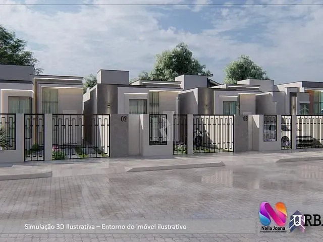 Casa 2 quartos e 1 banheiro, à venda, no bairro Moura em Canelinha