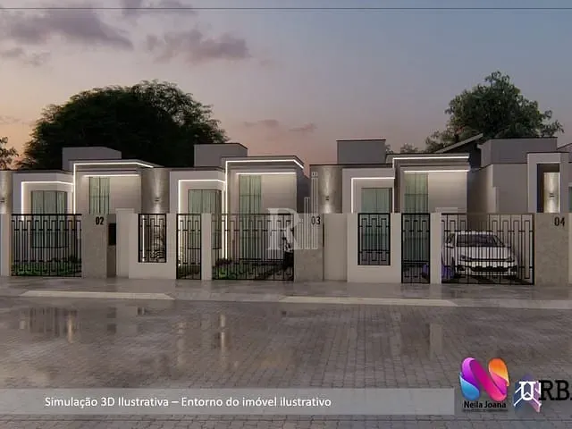 Casa 2 quartos e 1 banheiro, à venda, no bairro Moura em Canelinha