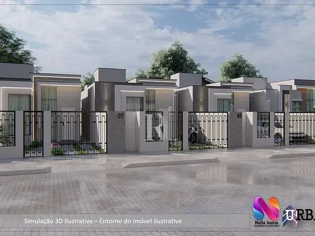 Casa 2 quartos e 1 banheiro, à venda, no bairro Moura em Canelinha