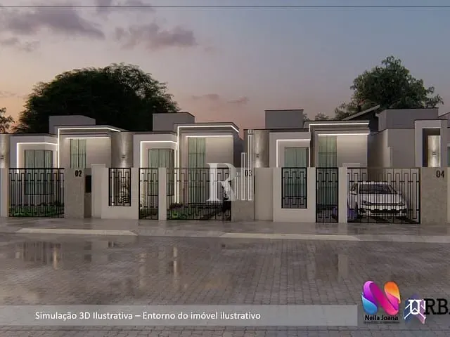 Casa 2 quartos e 1 banheiro, à venda, no bairro Moura em Canelinha