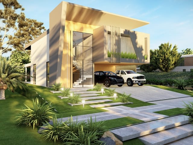 Foto do Casa - Casa Incrível à venda, Alphaville PE 1, 4 Dormitórios com 1 suite master, são 330 m² de área útil, sala de cinema, Jaboatão dos Guararapes, PE | Tânia Macêdo Imóveis