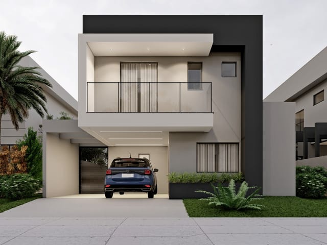 Casa com 200m² 3 quartos e 3 banheiros, à venda, no bairro Jardim Carvalho em Ponta Grossa