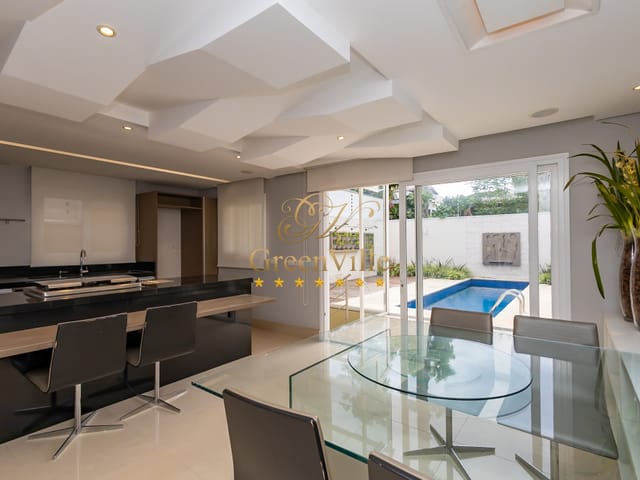 Foto do Casa - Jardim Social , Casa 750m²,  5 quartos, 4 suítes, escritório  10 vagas, desocupada, Piscina, à venda,  Curitiba, PR | Imobiliária GreenVille
