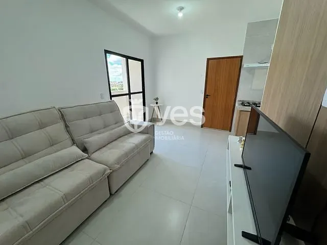 Apartamento 2 quartos e 1 banheiro, à venda, no bairro Guilhermina Vieira Chaer em Araxá