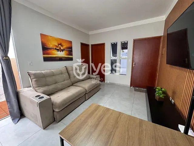 Casa 2 quartos e 2 banheiros, à venda, no bairro Loteamento Residencial Dona Adélia II em Araxá