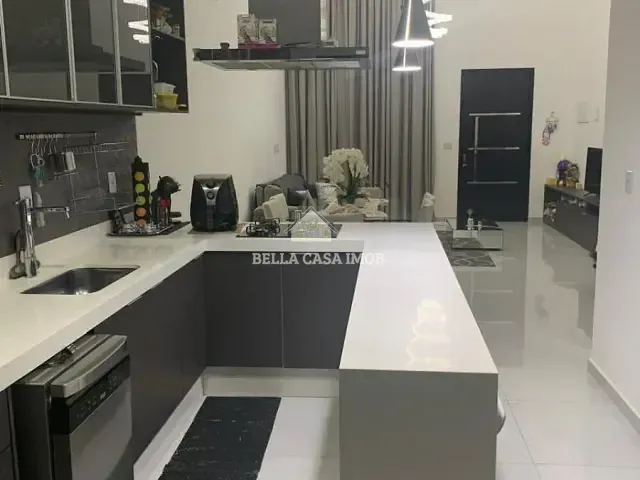 Casa com 220m² 3 quartos e 3 banheiros, à venda, no bairro Condomínio Golden Park Residence em Sorocaba