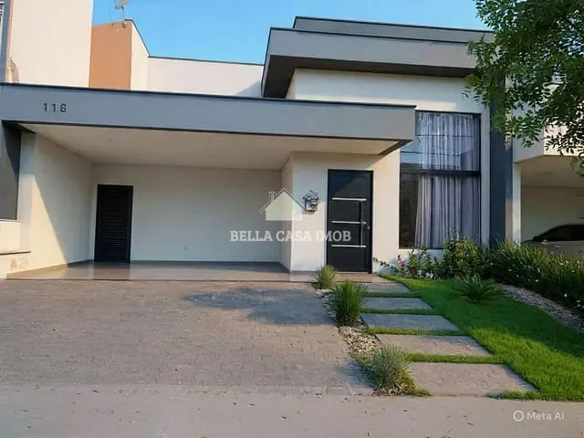Casa com 220m² 3 quartos e 3 banheiros, à venda, no bairro Condomínio Golden Park Residence em Sorocaba