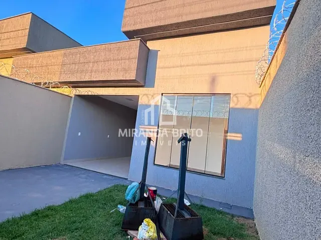 Casa 3 quartos e 2 banheiros, à venda, no bairro Jardim Boa Esperança em Aparecida de Goiânia