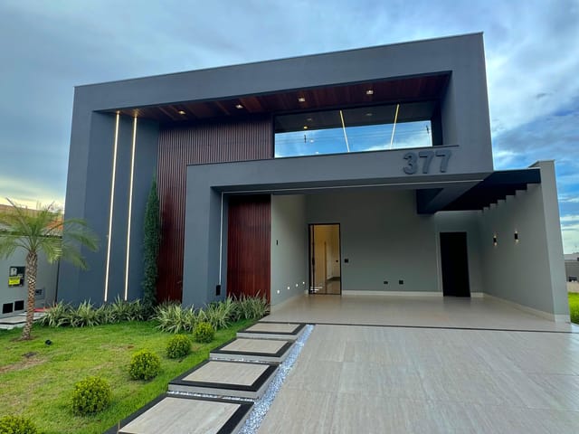 Foto do Casa - Linda casa térrea à venda, Alphaville 3, Campo Grande, MS | Romeu Imóveis