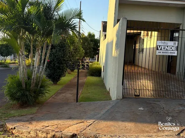 Casa 3 quartos e 2 banheiros, à venda, no bairro Jd Santa Rosa em Mandaguaçu