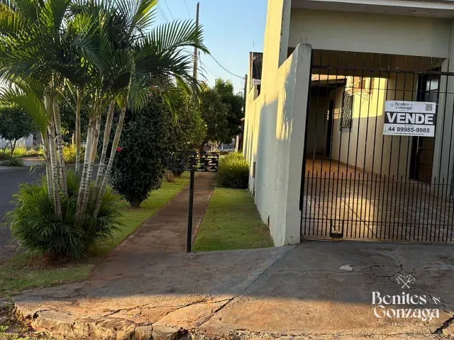Casa 3 quartos e 2 banheiros, à venda, no bairro Jd Santa Rosa em Mandaguaçu