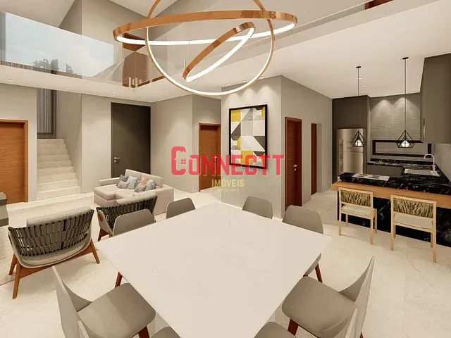 Casa com 387m² 3 quartos e 5 banheiros, à venda, no bairro Vila do Golfe em Ribeirão Preto