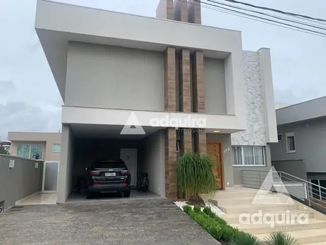 Casa com 412m² 4 quartos e 3 banheiros, à venda, no bairro Estrela em Ponta Grossa