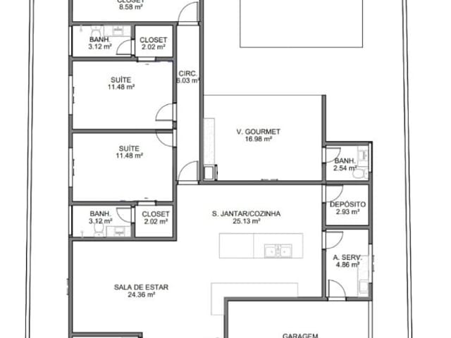 Casa com 467m² 3 quartos e 5 banheiros, à venda, no bairro Alphaville  em Rio das Ostras
