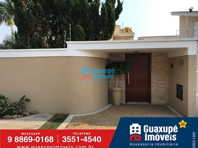 Casa com 450m² 4 quartos e 4 banheiros, à venda, no bairro Residencial Nova Floresta em Guaxupé