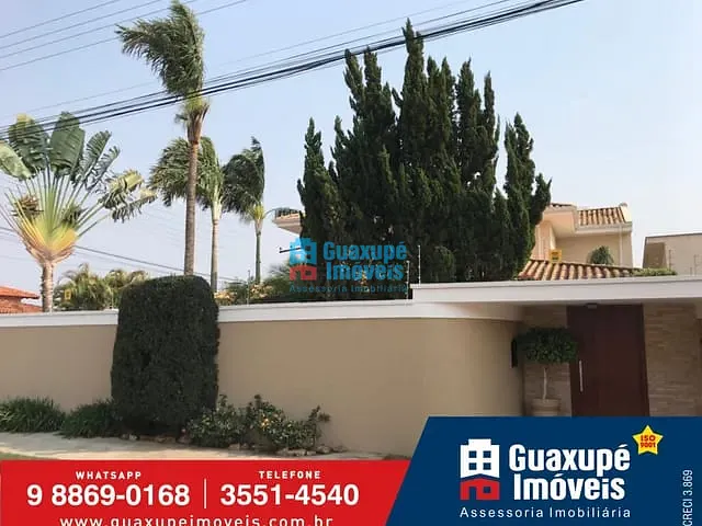 Casa com 450m² 4 quartos e 4 banheiros, à venda, no bairro Residencial Nova Floresta em Guaxupé