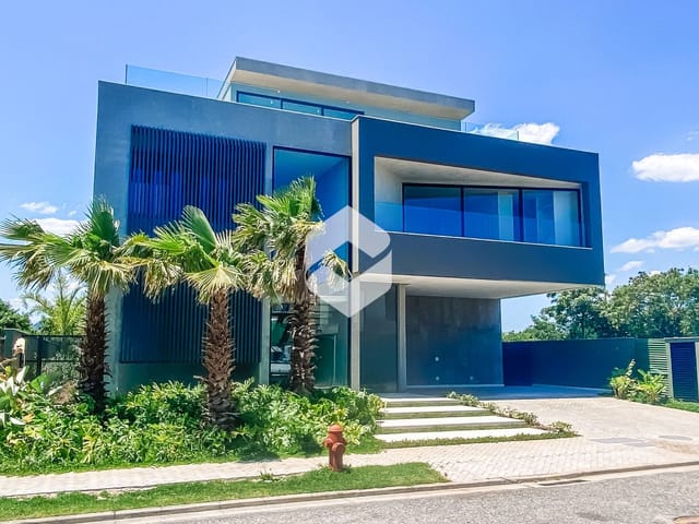 Foto do Casa - Casa Contemporânea à Venda no Condomínio Alphaville - Barra da Tijuca | Azuza Imóveis