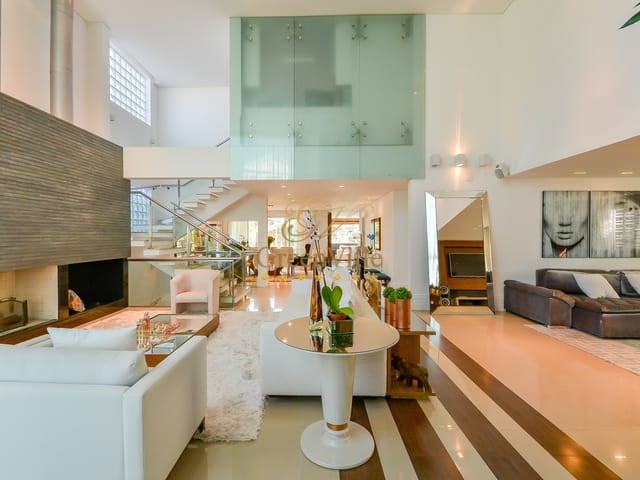 Foto do Casa - Campo Comprido, Condomínio West Side III, 476m², 4 Suítes, 4 Vagas, Mezanino, Lago, Bosque, à venda, Curitiba, PR | Imobiliária GreenVille