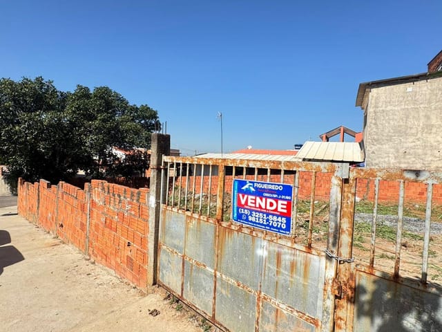 Terreno com 213m², à venda, no bairro Jardim Lírio em Tatuí