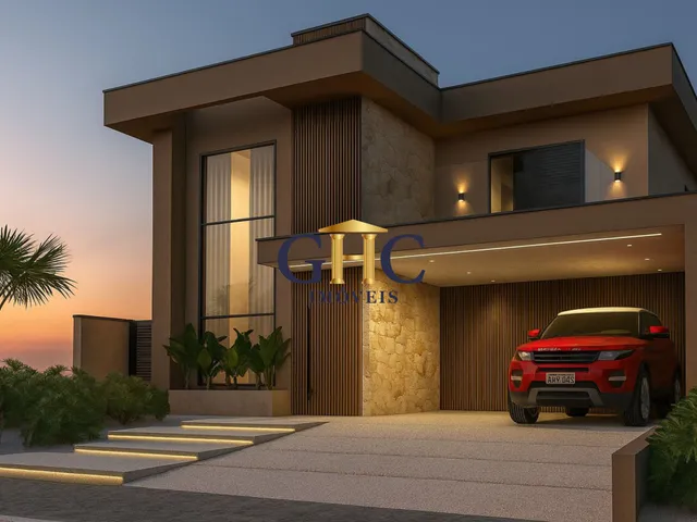 Sobrado com 310m² 3 quartos e 5 banheiros, à venda, no bairro Loteamento Residencial Terras Alpha Nova Esplanada em Votorantim