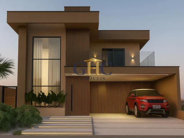 Sobrado com 310m² 3 quartos e 5 banheiros, à venda, no bairro Loteamento Residencial Terras Alpha Nova Esplanada em Votorantim