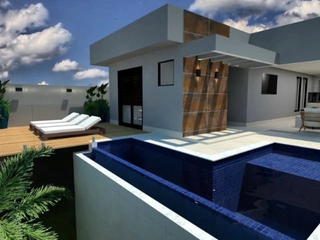 Casa com 450m² 3 quartos e 6 banheiros, à venda, no bairro Capivari em Louveira