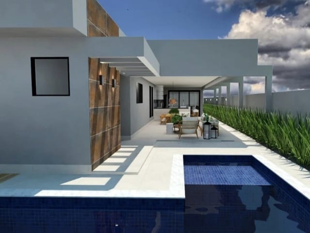 Casa com 450m² 3 quartos e 6 banheiros, à venda, no bairro Capivari em Louveira