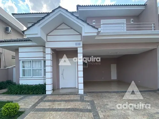 Casa 4 quartos e 4 banheiros, à venda, no bairro Jardim Carvalho em Ponta Grossa